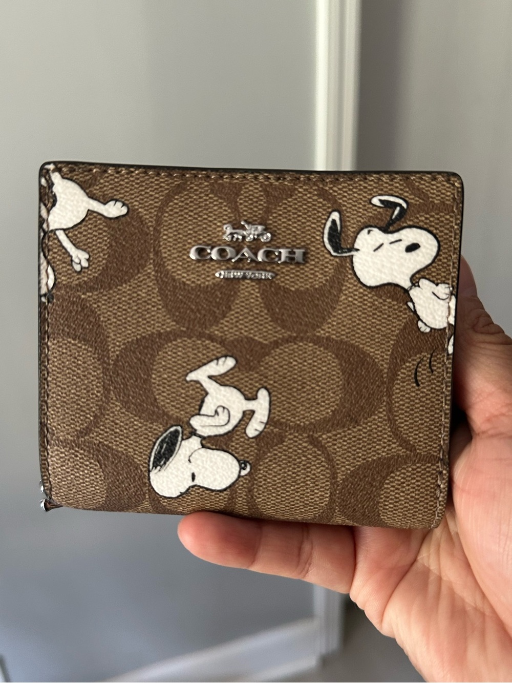 Coach X Peanuts Snap Wallet